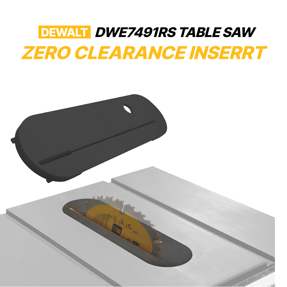 3D Printing Excavator - Zero Clearance Insert, kompatibel mit DeWalt
