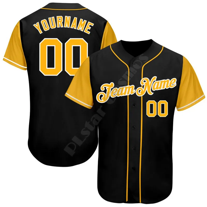3D Printing Gold - PLstar Cosmos Baseball Jersey Hemd Kunden