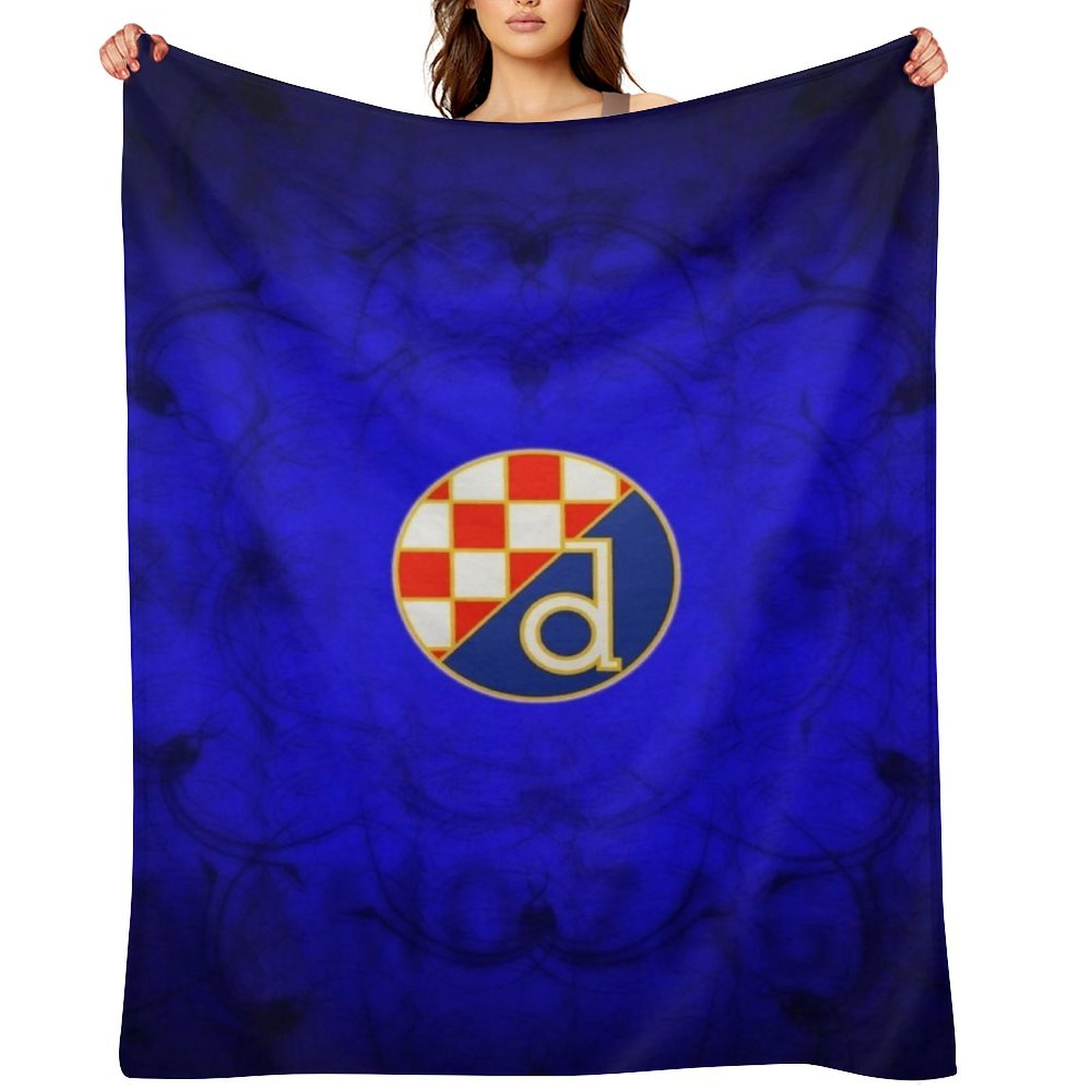 3D Printing Zagreb - GNK Dinamo Zagreb Überwurfdecke, dekoratives Sofa,
