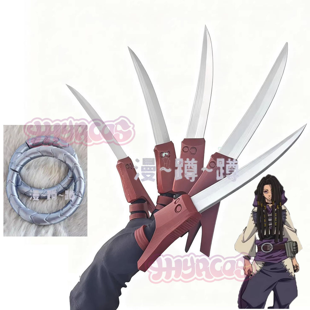 3D Printing Nails - Gachiakuta Jabber Wonger Cosplay Requisiten 3D-Druck