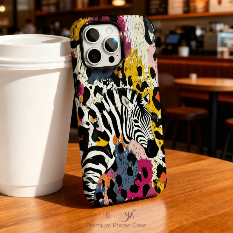 3D Printing Quotes - Stoßdämpfende Handyhülle mit Zebra-Print für iPhone