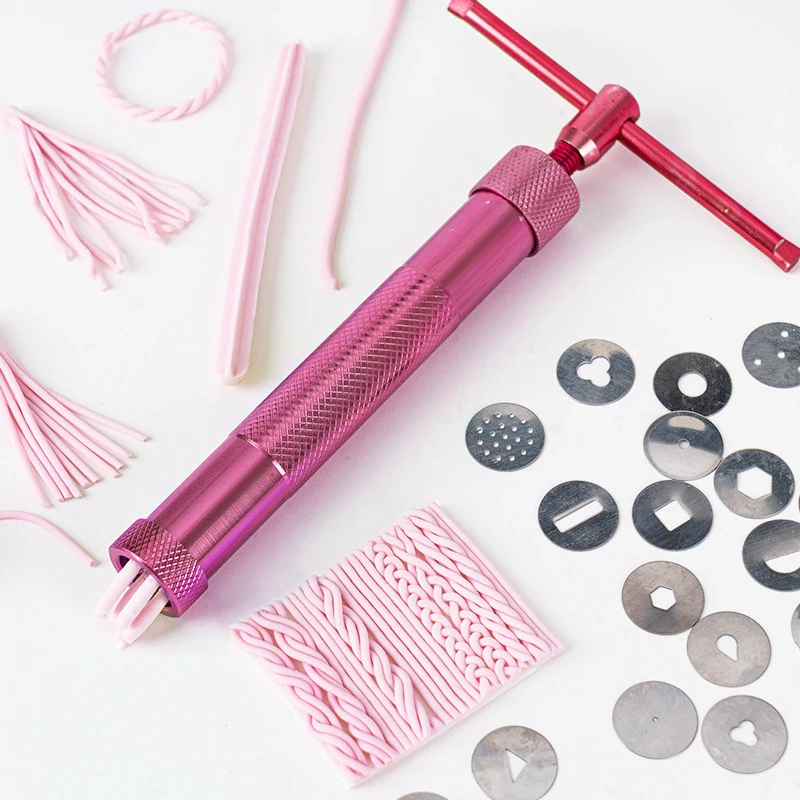 3D Printing Clay - Rotary Squeezer Ton Kuchen Skulptur Pistole