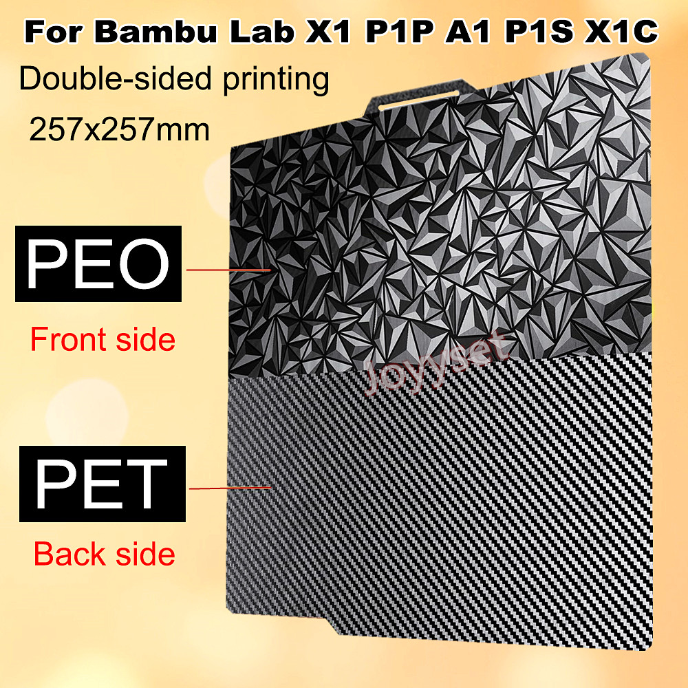 3D Printing X1 Carbon - PEO PET Für Bambu Lab X1