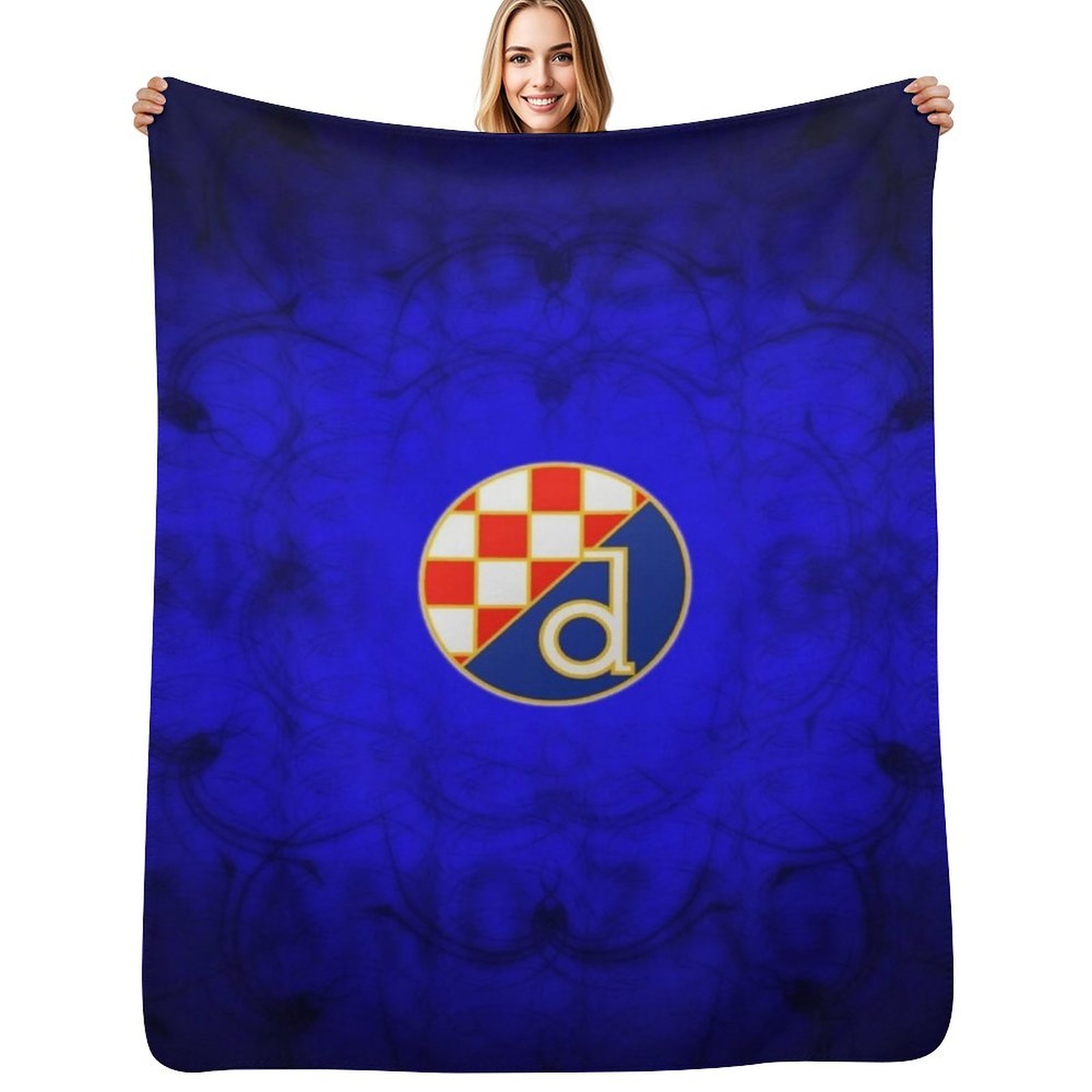 3D Printing Zagreb - GNK Dinamo Zagreb Überwurfdecke, maschinenwaschbar, weiche,