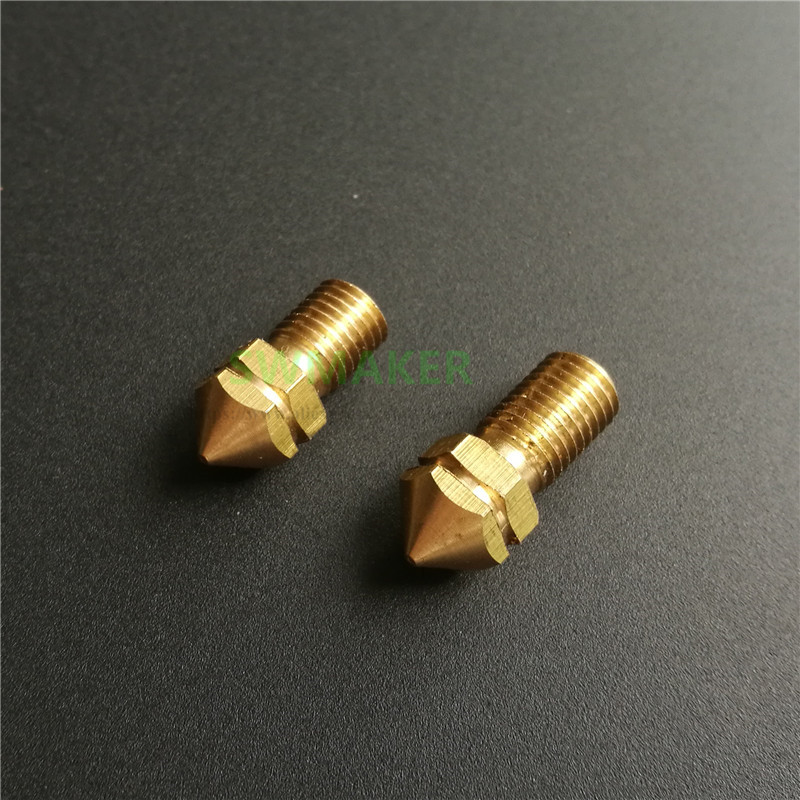 3D Printer Nozzle Brass - 4 Stück UM3 3D-Drucker ersetzen Druckmessingdüse