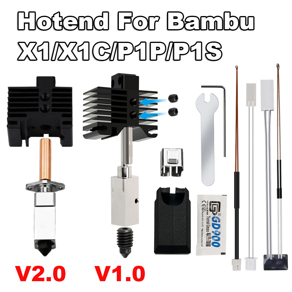 3D Printing X1 Carbon - Verbesserte 3D-Drucker Hotend für Bambu Lab