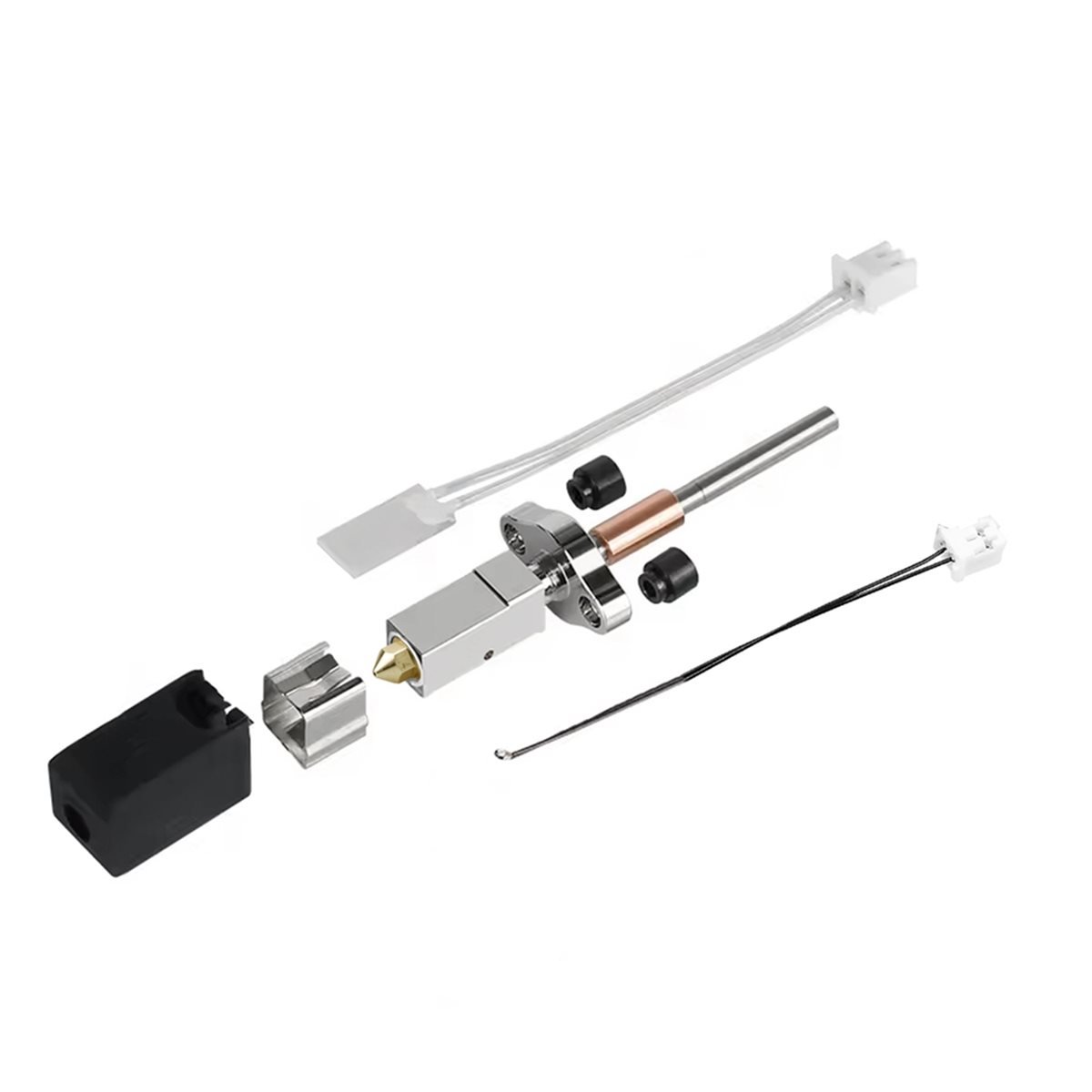 3D Printer Nozzle Brass - Upgrade-Hotend-Kit für K1C Hotend, austauschbare Düse,