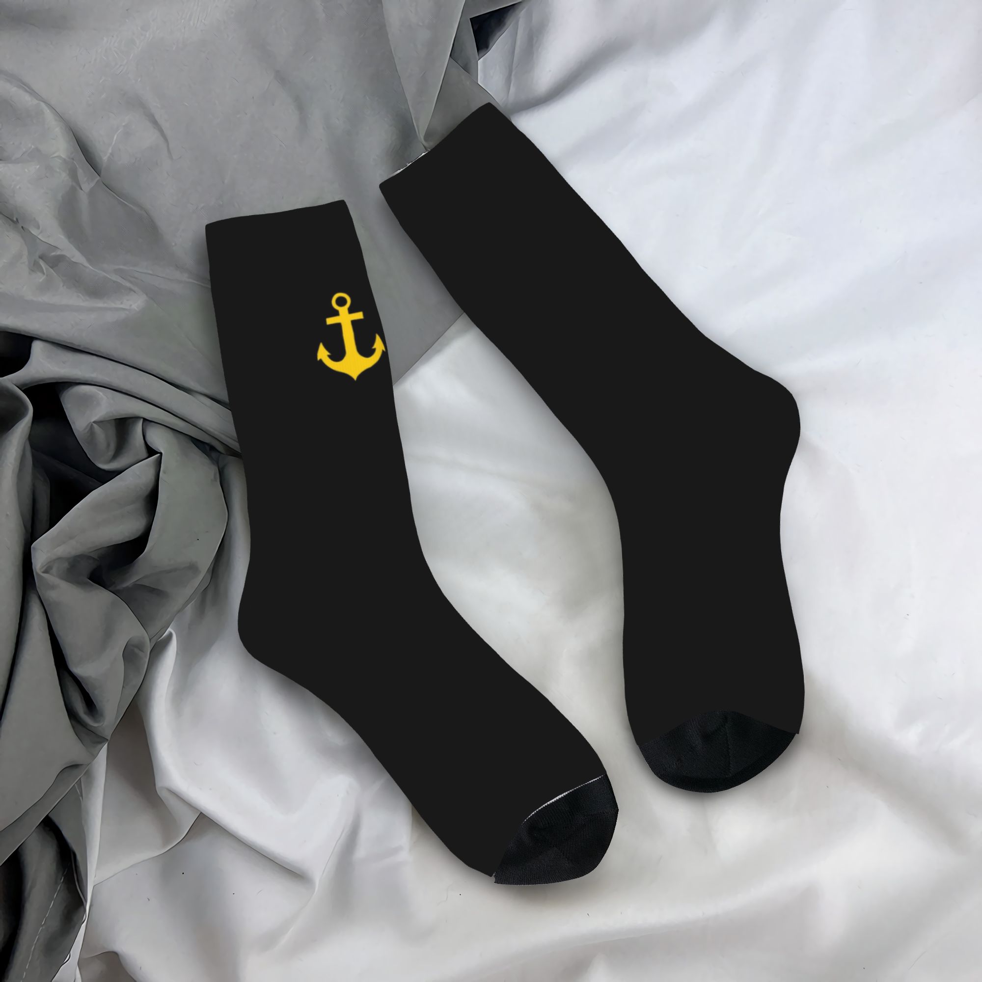3D Printing Gold - Maßgefertigte Gold-Anker Logo Herren Damen Crew