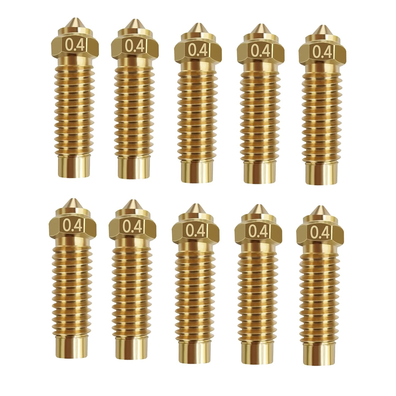 3D Printer Nozzle Brass - 5/10 STÜCK Elegoo Neptune 4 Plus/Neptune