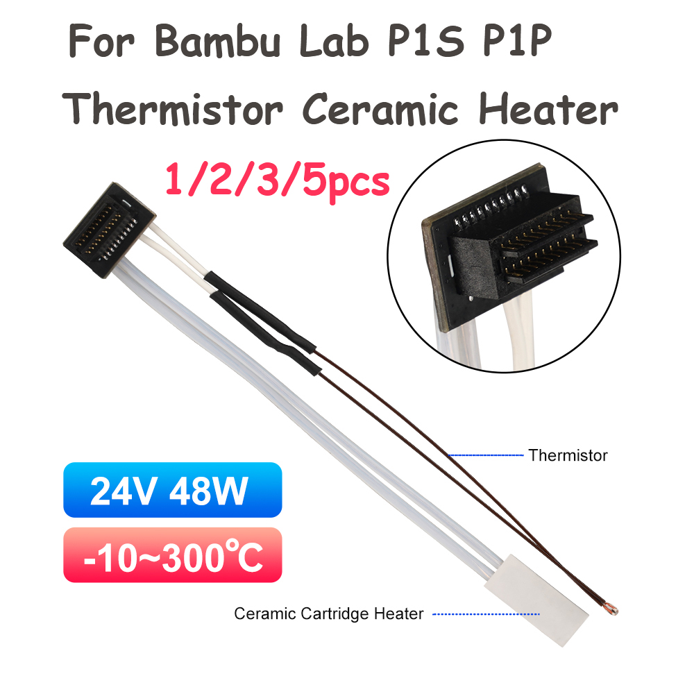 3D Printing Bambu - Für Bambu Lab P1S P1P Thermistor