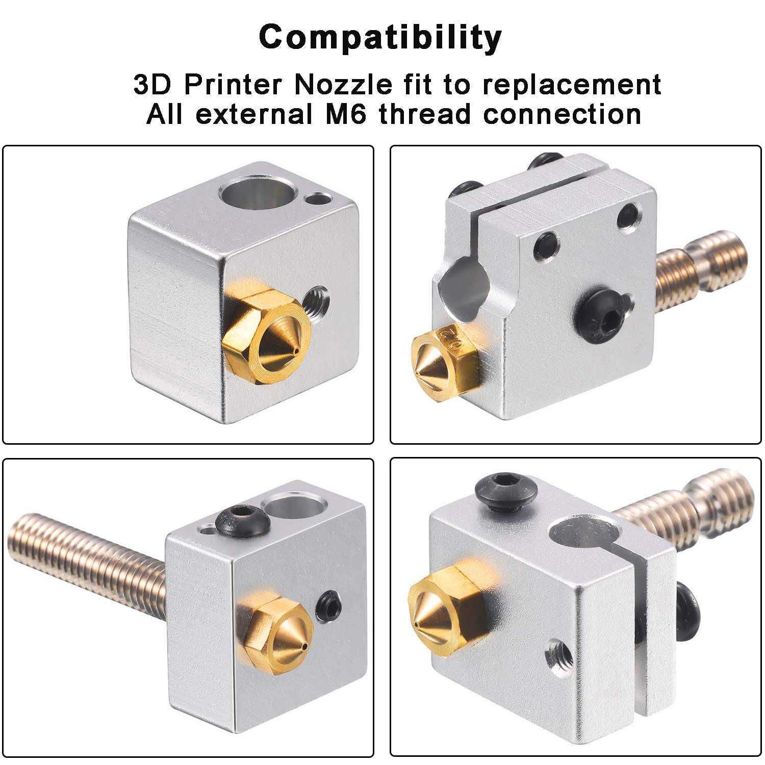 0,4mm Messingdüsen 3D-Drucker  – 3D Printer Nozzle Brass Bewertung und Preis