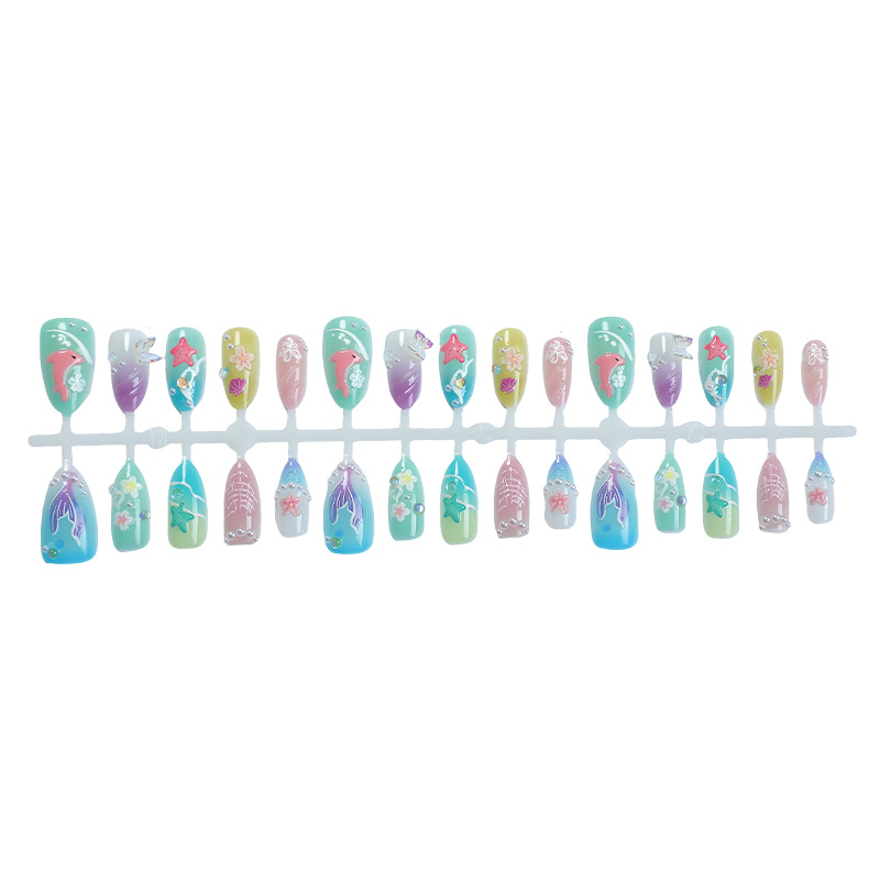 30 Stück Sommer-Press-on-Nägel – 3D Printing Nails Bewertung und Preis