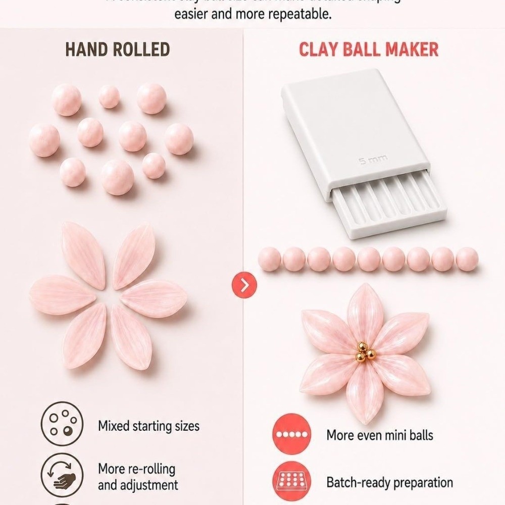 4 Stück 2-5mm Ton-Gelkugel-For – 3D Printing Clay Bewertung und Preis