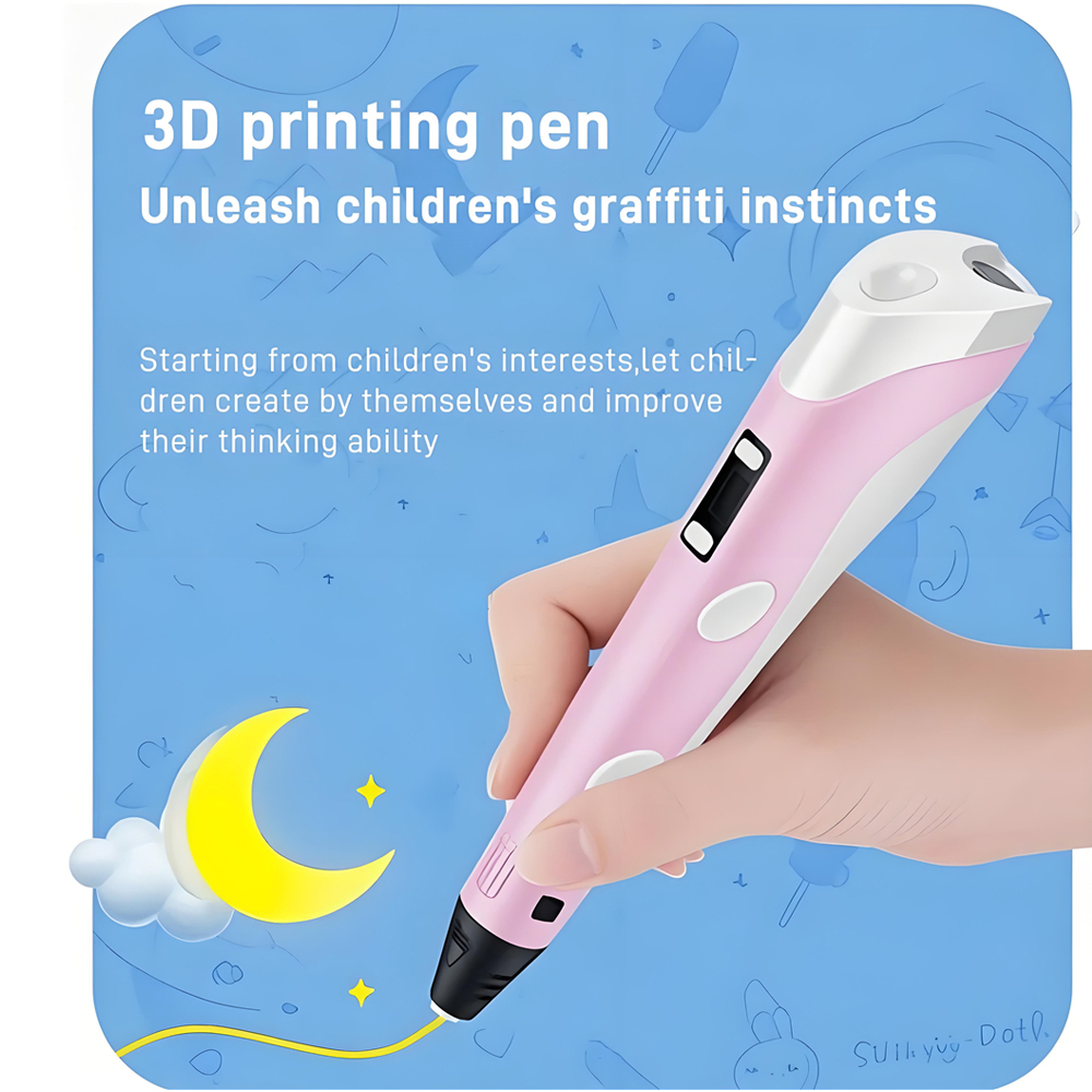 3D-Stift mit LCD-Bildschirm, k – 3D Printing Excavator Bewertung und Preis