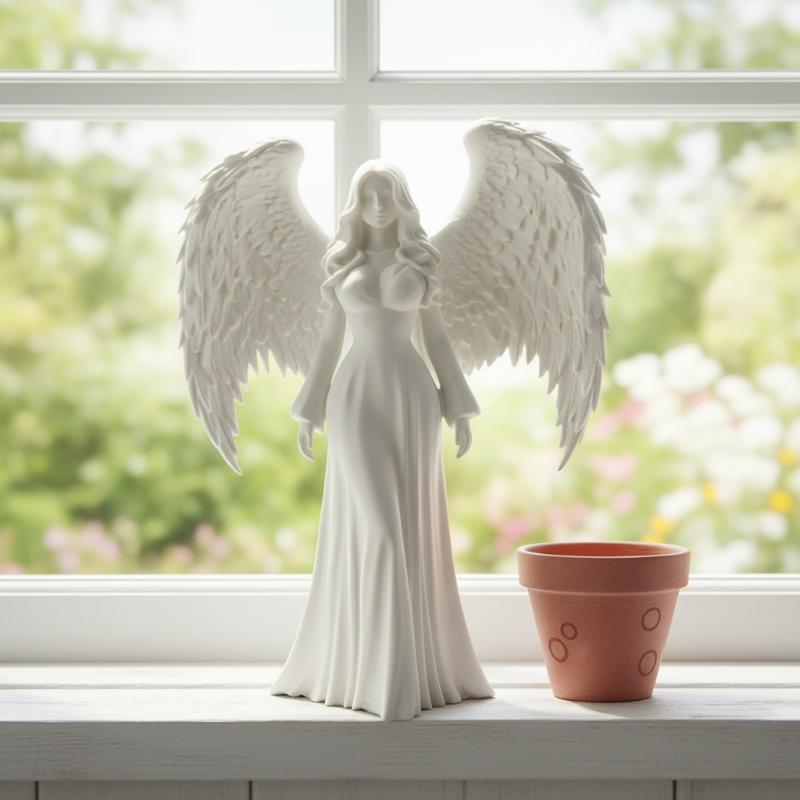 3D-Gedruckte Betende Engel Rel – 3D Printing Gold Bewertung und Preis