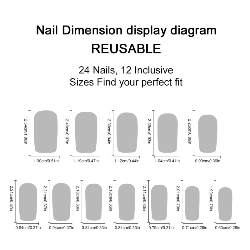 24 Stück Sommer Lange Aufklebe – 3D Printing Nails Bewertung und Preis