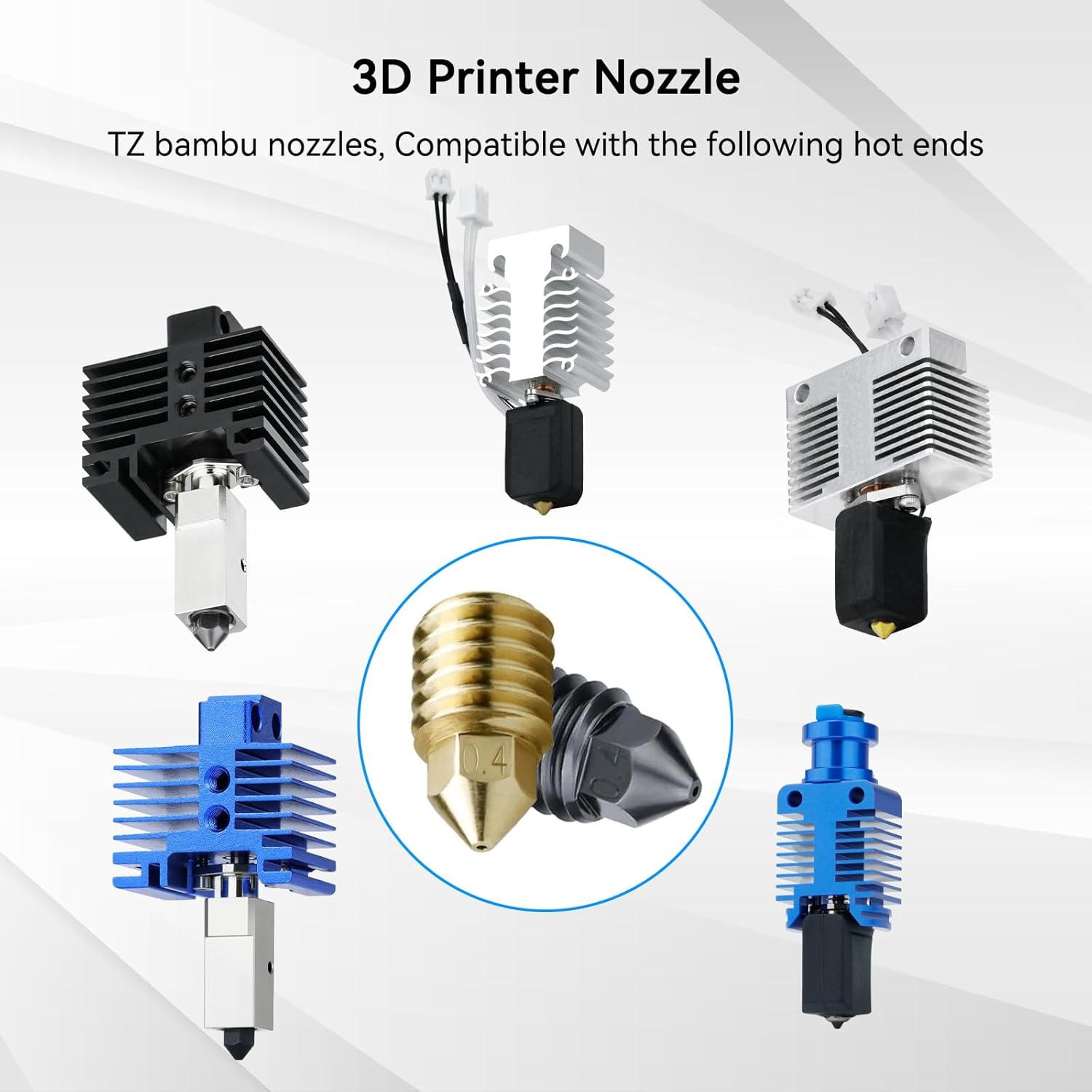 Hochfluss-Messingdüse aus gehä – 3D Printer Nozzle Brass Bewertung und Preis