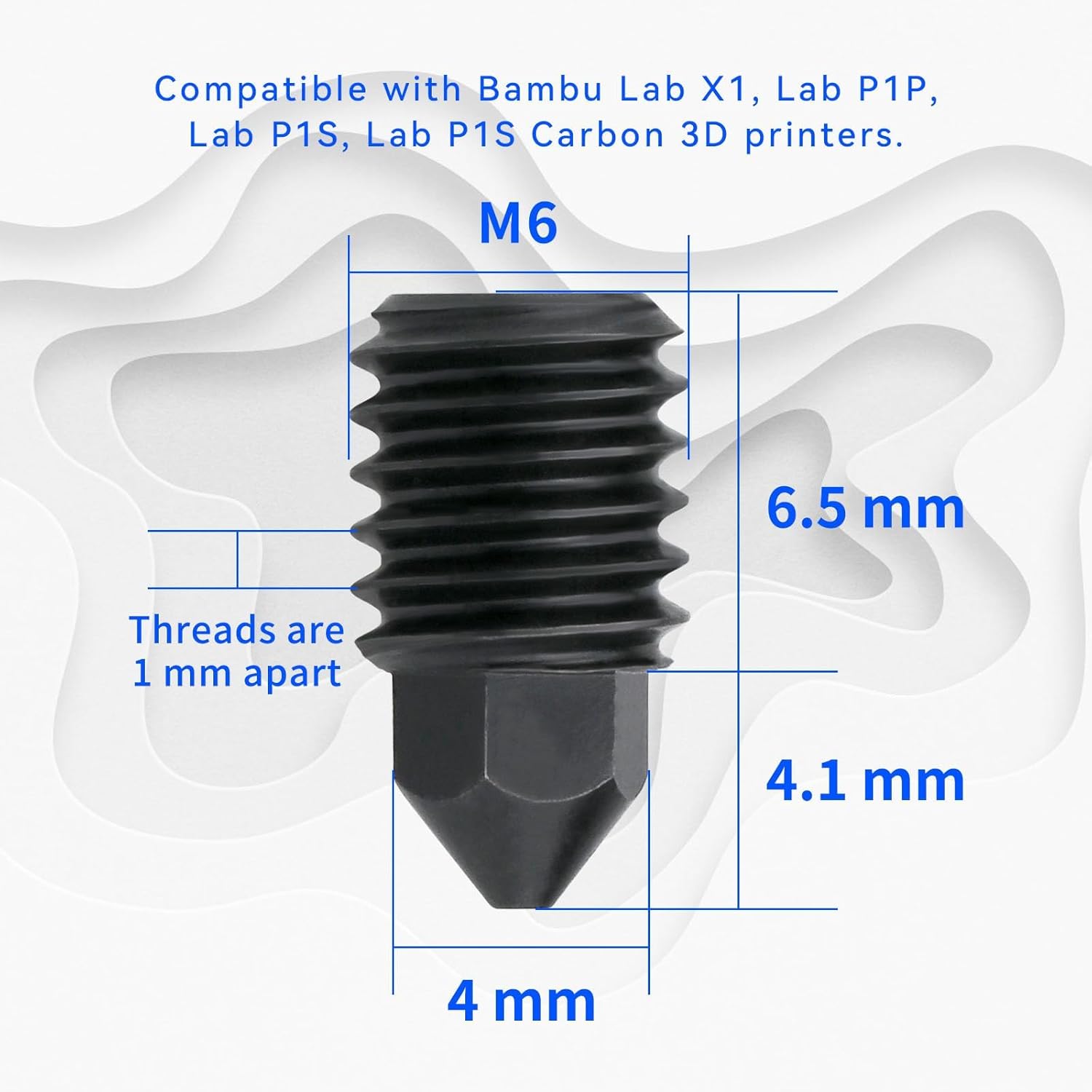 Hochfluss-Messingdüse aus gehä – 3D Printer Nozzle Brass Bewertung und Preis