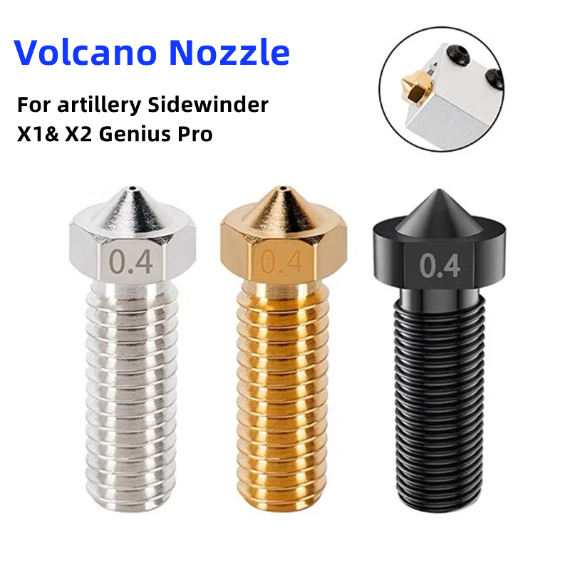 Vulkandüse für Artillery Sidew – 3D Printer Nozzle Brass Bewertung und Preis