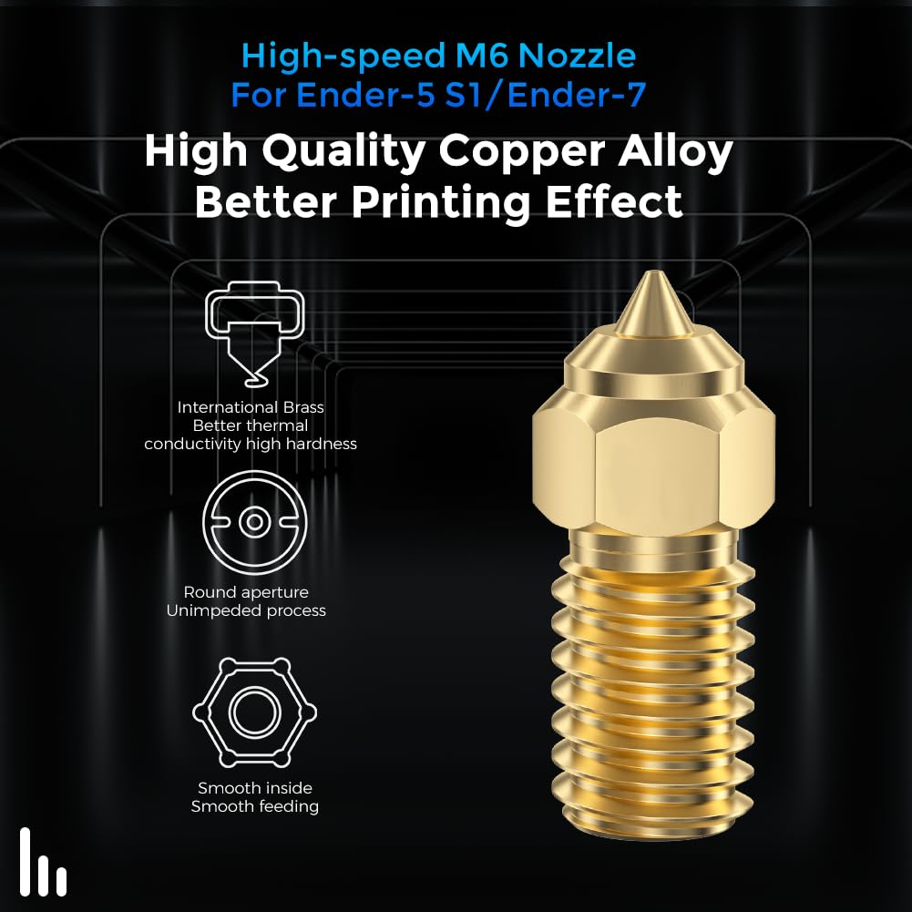 Offizielle Creality Ender 3 V3 – 3D Printer Nozzle Brass Bewertung und Preis