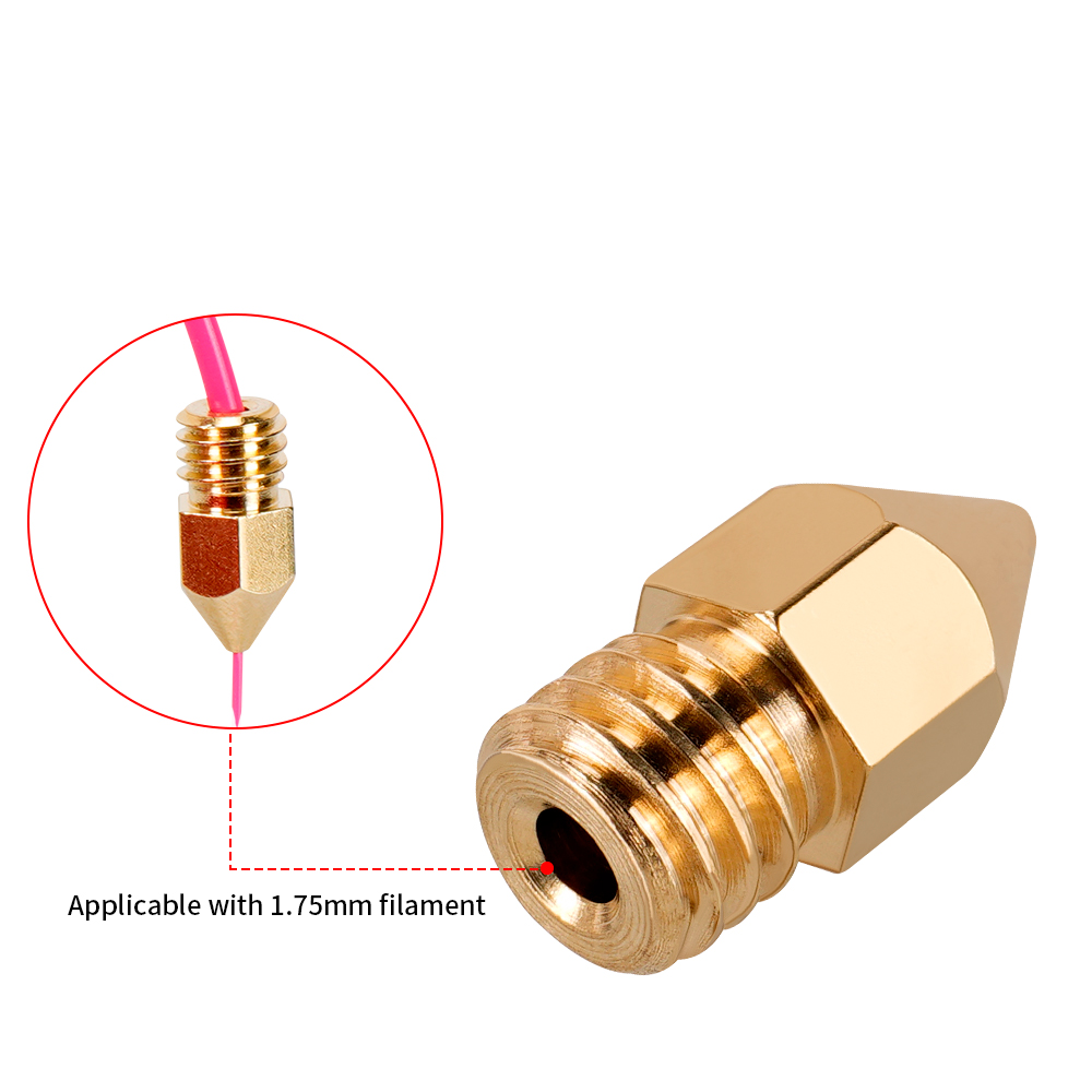 MK7 MK8 Düse 0,4mm 0,3mm 0,2mm – 3D Printer Nozzle Brass Bewertung und Preis