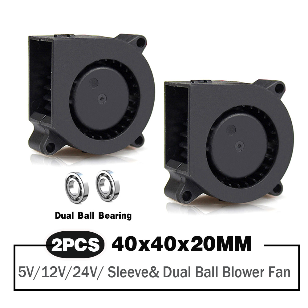 2 stück 40mm Gebläse Fan 4020  – 3D Printer Power Supply Bewertung und Preis