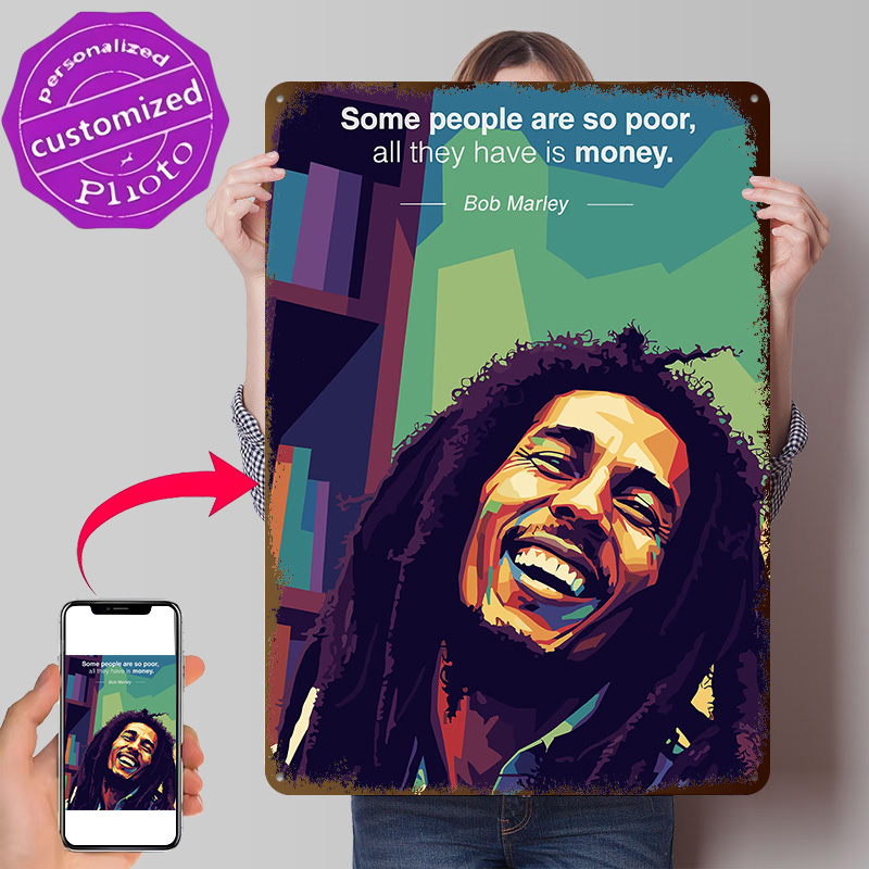 Bob Marley Zitat Pop-Art 3D-Ge – 3D Printing Quotes Bewertung und Preis