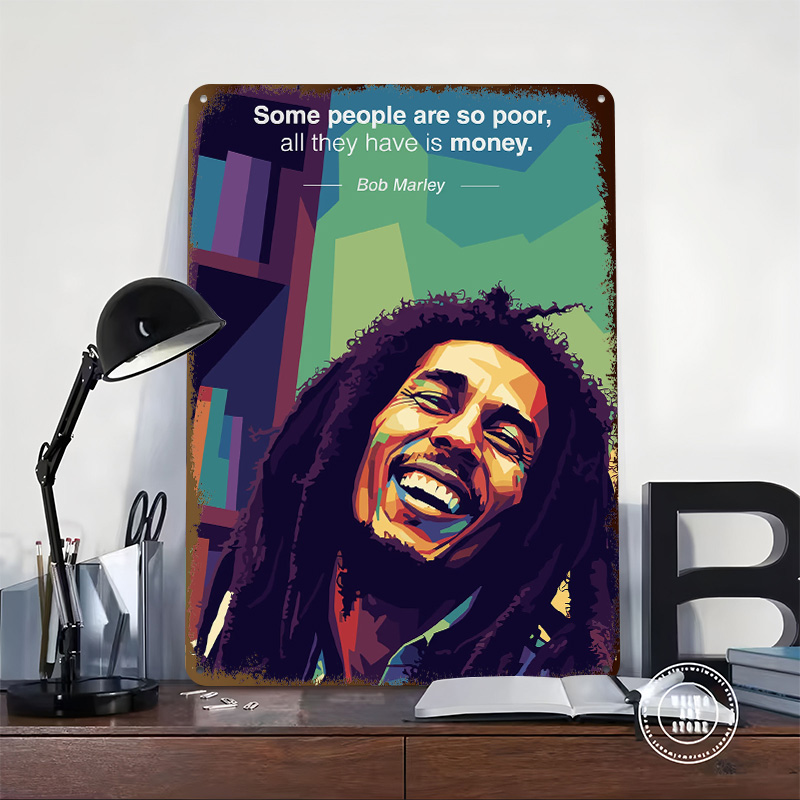 Bob Marley Zitat Pop-Art 3D-Ge – 3D Printing Quotes Bewertung und Preis