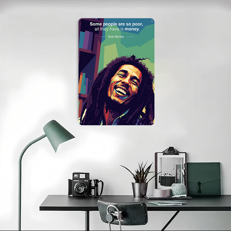 Bob Marley Zitat Pop-Art 3D-Ge – 3D Printing Quotes Bewertung und Preis