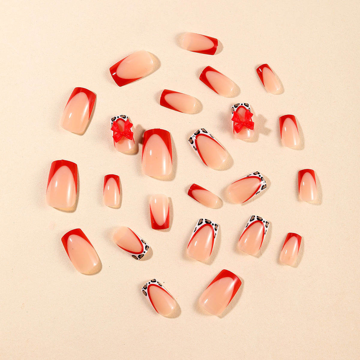 24 Stück rote künstliche Nägel – 3D Printing Nails Bewertung und Preis