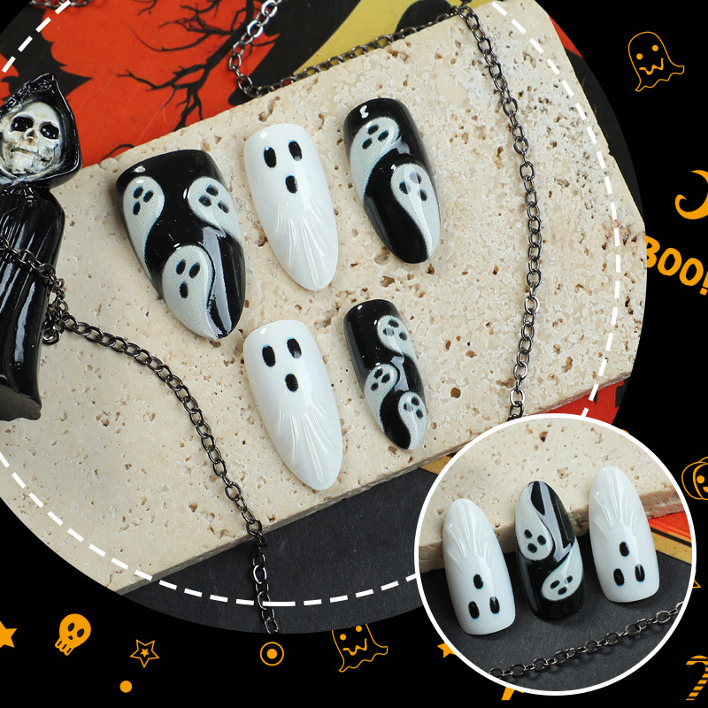 30 Stück 2025 Halloween Mandel – 3D Printing Nails Bewertung und Preis