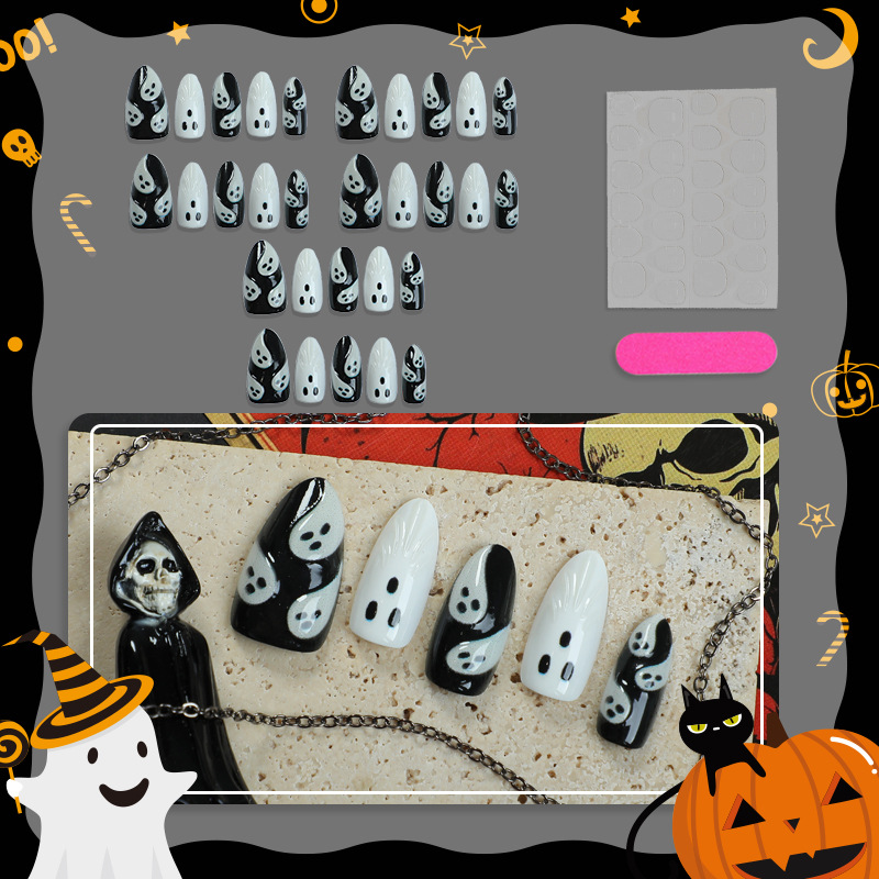 30 Stück 2025 Halloween Mandel – 3D Printing Nails Bewertung und Preis