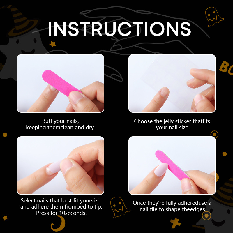 30 Stück 2025 Halloween Mandel – 3D Printing Nails Bewertung und Preis