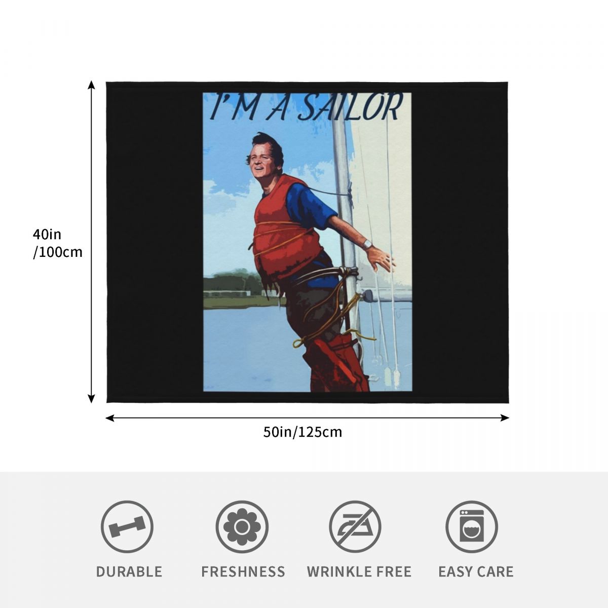 Im A Sailor Bob Quote Überwurf – 3D Printing Quotes Bewertung und Preis