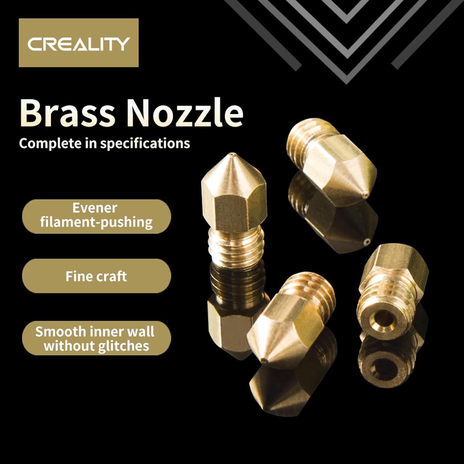 Offizielle Creality Ender 3/En – 3D Printer Nozzle Brass Bewertung und Preis