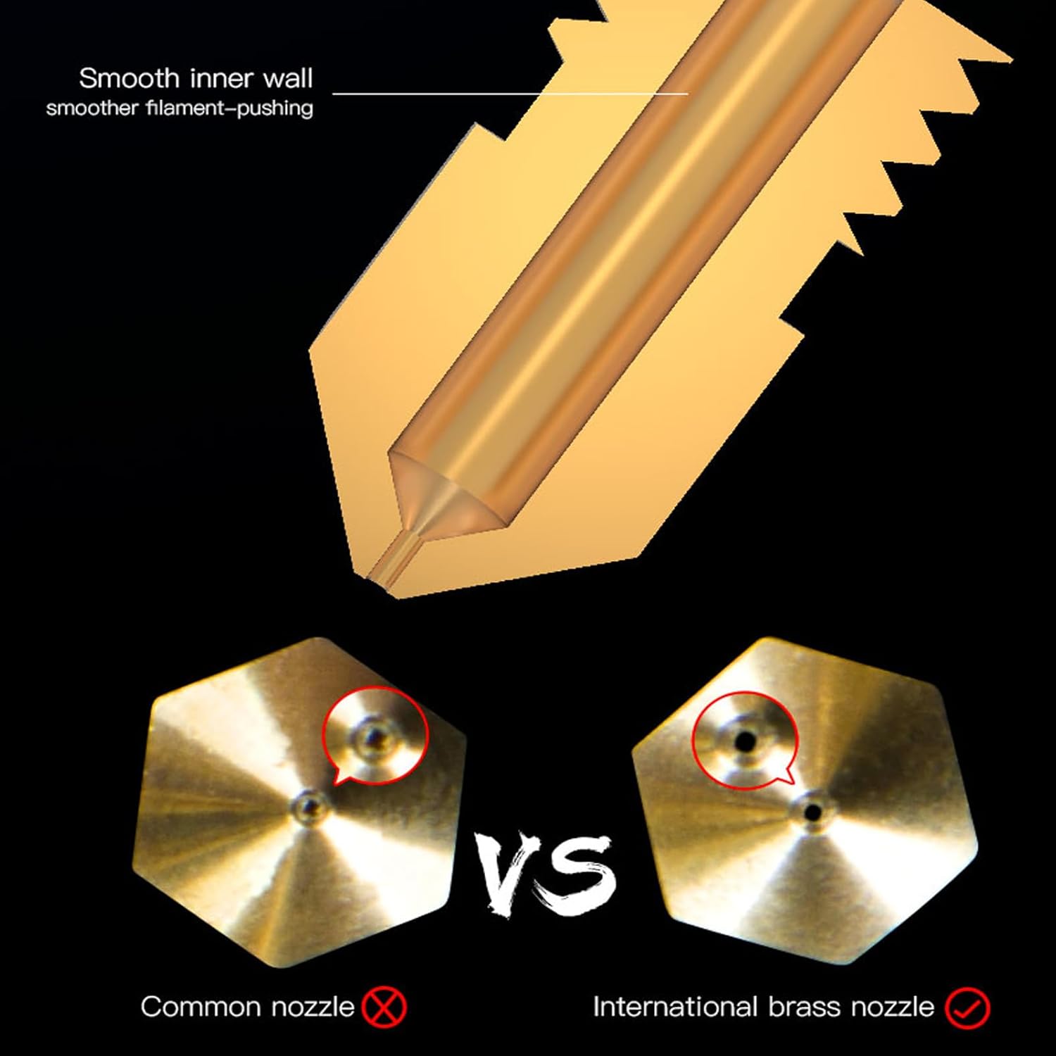 Offizielle Creality Ender 3/En – 3D Printer Nozzle Brass Bewertung und Preis