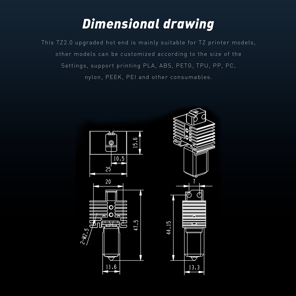 Verbesserte 3D-Drucker Hotend  – 3D Printing X1 Carbon Bewertung und Preis