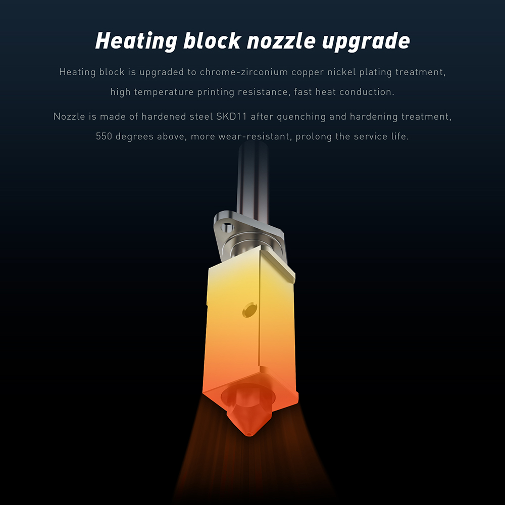 Verbesserte 3D-Drucker Hotend  – 3D Printing X1 Carbon Bewertung und Preis