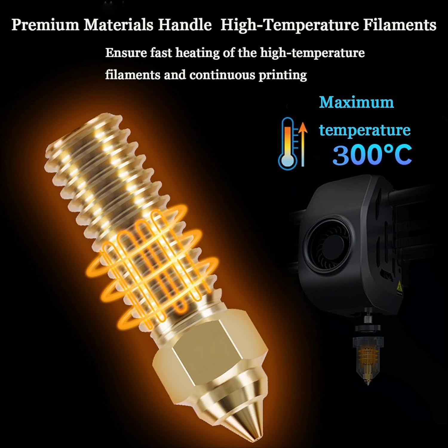 Offizielles Creality K1/K1 Max – 3D Printer Nozzle Brass Bewertung und Preis