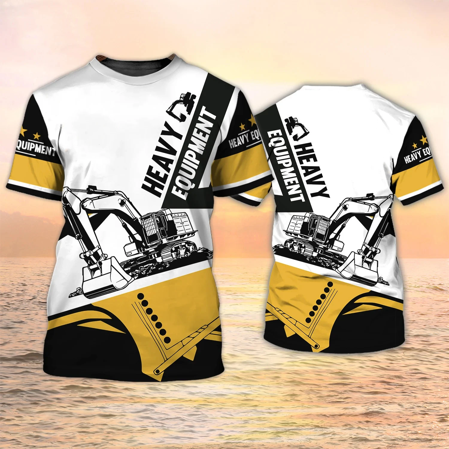 Bagger-T-Shirts, 3D-Druck, für – 3D Printing Excavator Bewertung und Preis