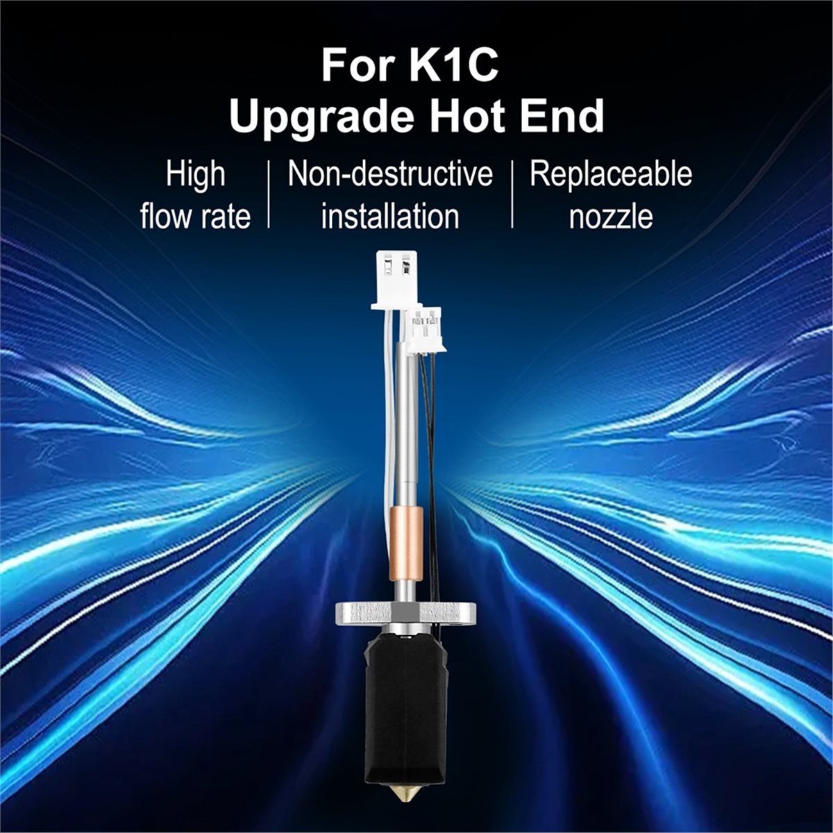 Upgrade-Hotend-Kit für K1C Hot – 3D Printer Nozzle Brass Bewertung und Preis