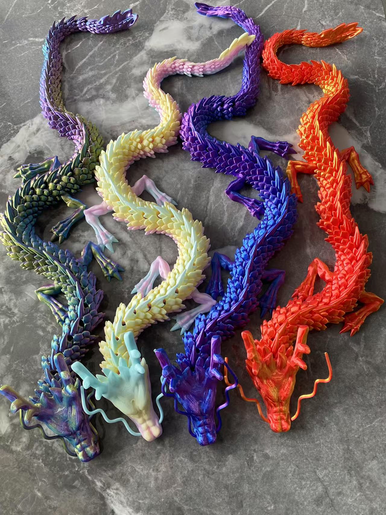 60cm 3D-gedrucktes Drachen-Spi – 3D Printing Gif Bewertung und Preis