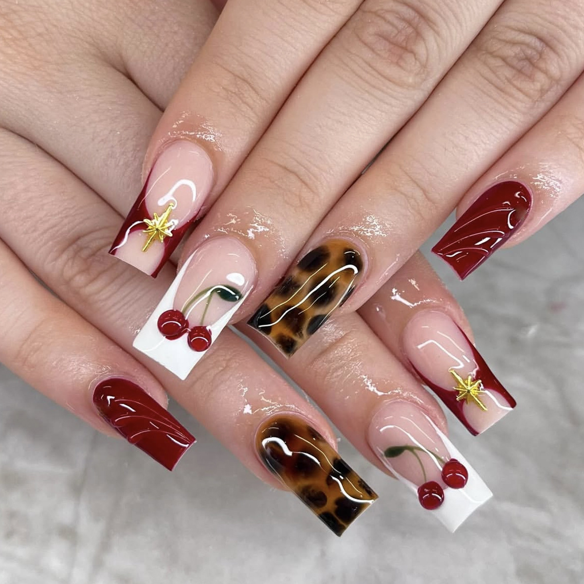 24 Stück Y2K Süße Coole Quadra – 3D Printing Nails Bewertung und Preis