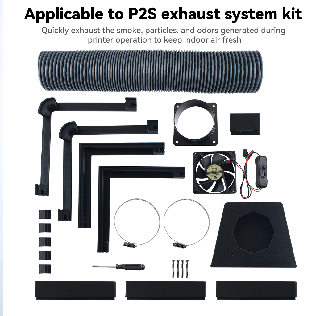 Externes Abluftventilator-Kit  – 3D Printing Bambu Bewertung und Preis