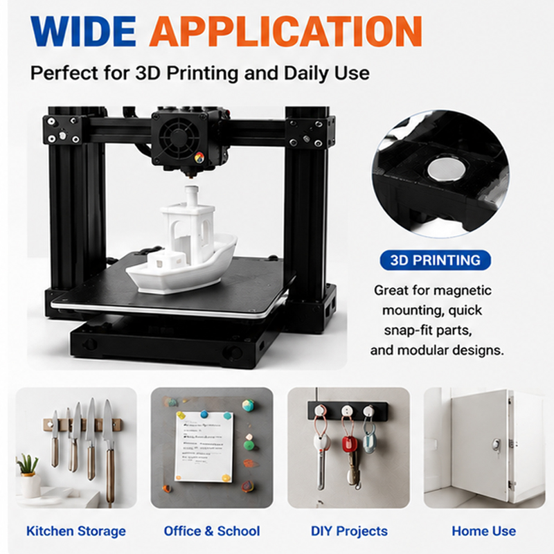 200 Stück/Box 3D-Druck-Magnet- – 3D Printing Bambu Bewertung und Preis