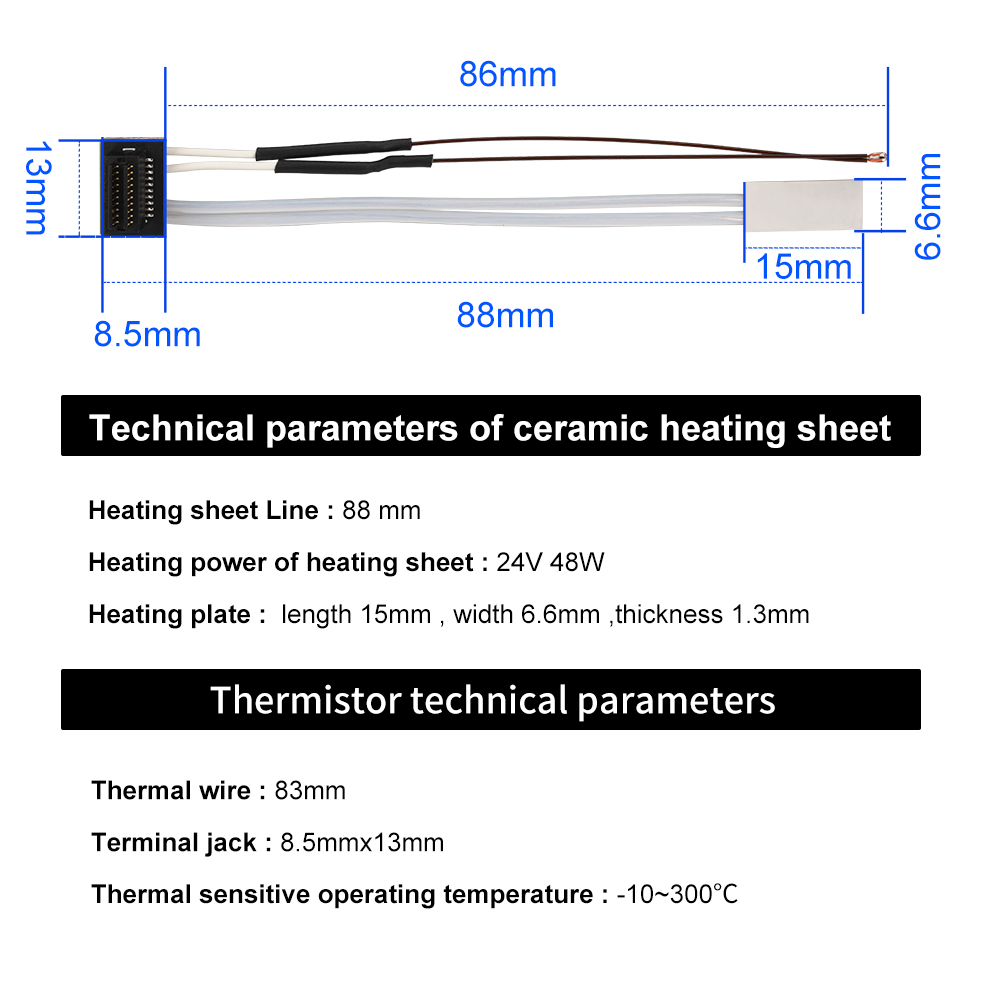 Für Bambu Lab P1S P1P Thermist – 3D Printing Bambu Bewertung und Preis