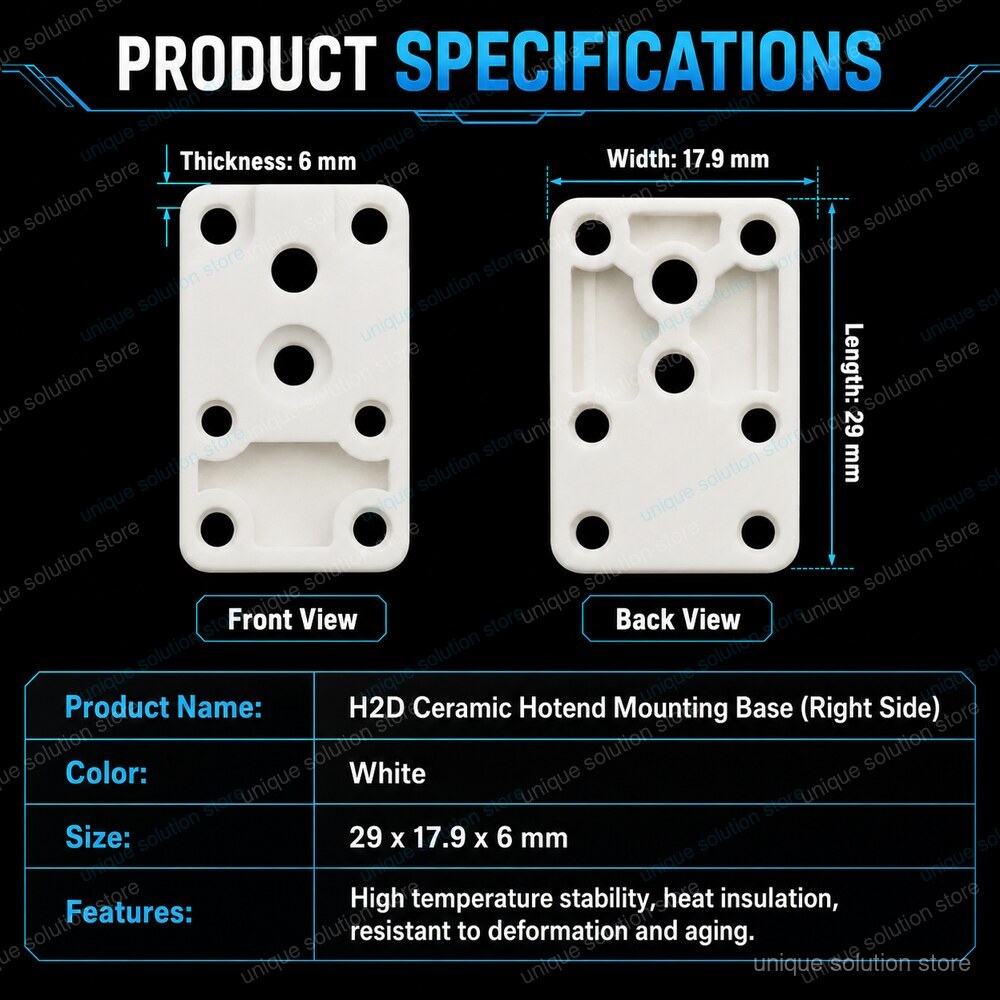 Für Bambu Lab A1 Mini H2D Rech – 3D Printing Zirconia Bewertung und Preis