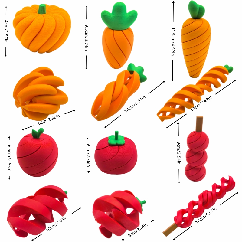 3D-Gedruckte Obst- und Gemüse- – 3D Printing Gif Bewertung und Preis