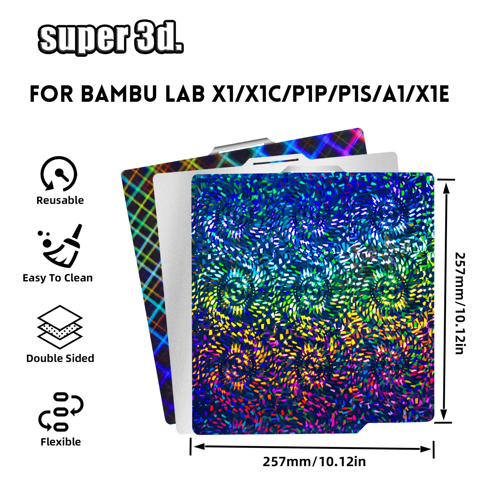 P2S Bauplatte für Bambu Lab A1 – 3D Printing X1 Carbon Bewertung und Preis